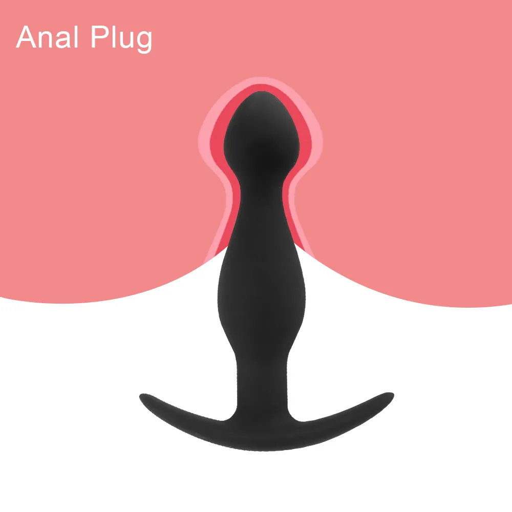 Plug anal en Silicone EXVOID pour débutant masseur de point G Anal sexy jouets hommes femmes vagin Anus dilatateur gode perles