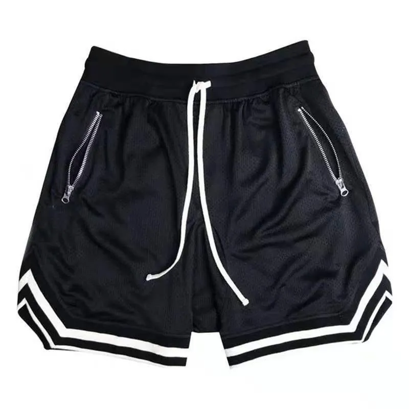 Mężczyzn Casual Shorts Hip Hop Streetwear Męscy siłowni Fitness Krótkie spodnie Joggers Sportswear Bottoms kulturystyka Homme 220715