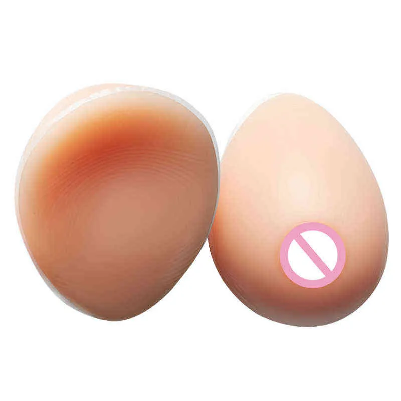 Réaliste Silicone Formes Mammaires Prothèse Faux Seins Seins Auto-Adhésifs Pour Drag Queen Shemale Transgenre Crossdresser H220511