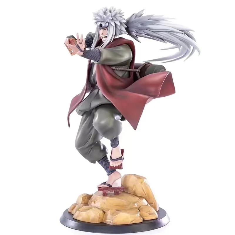 19 CM Shippuden Anime Figrue Jiraiya Gama Sennin Statue PVC figurines modèle Collection jouet pour Figurine Figma 220520