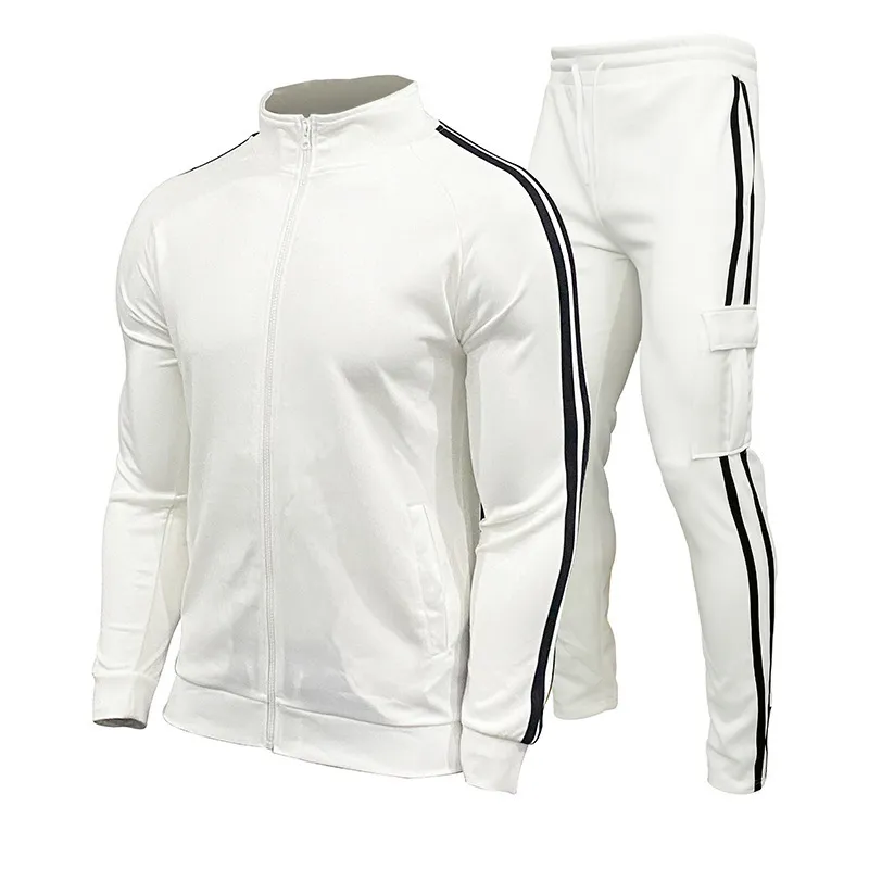 Mannen Sets Tweedelige Set Trainingspak Casual Rits Jacke + Broek Harajuku Sport Past Lente en Herfst Trainingspak Merk sportkleding 220402