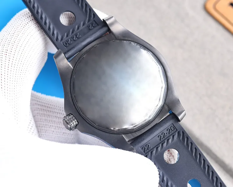 2022Новый дизайн, автоматические часы, мужские роскошные модные спортивные часы с желтым циферблатом, мужские механические наручные часы Orologio Uomo330F