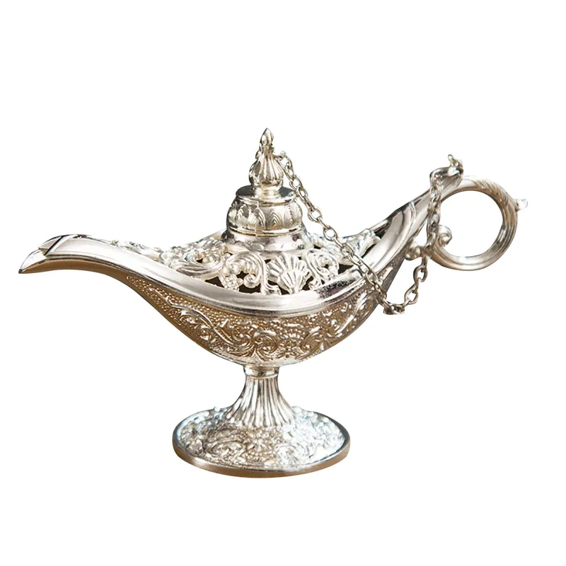 Традиционная поднятая сказка волшебство Aladdin Ing Lamp Tea Pot Vintage Retro Home Accessories 220707