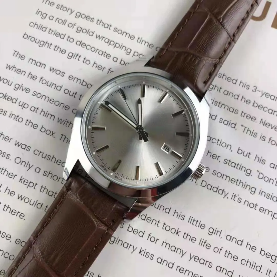 Nouvelle ceinture en acier à quartz Tian S montre les affaires des hommes de la mode européenne et américaine