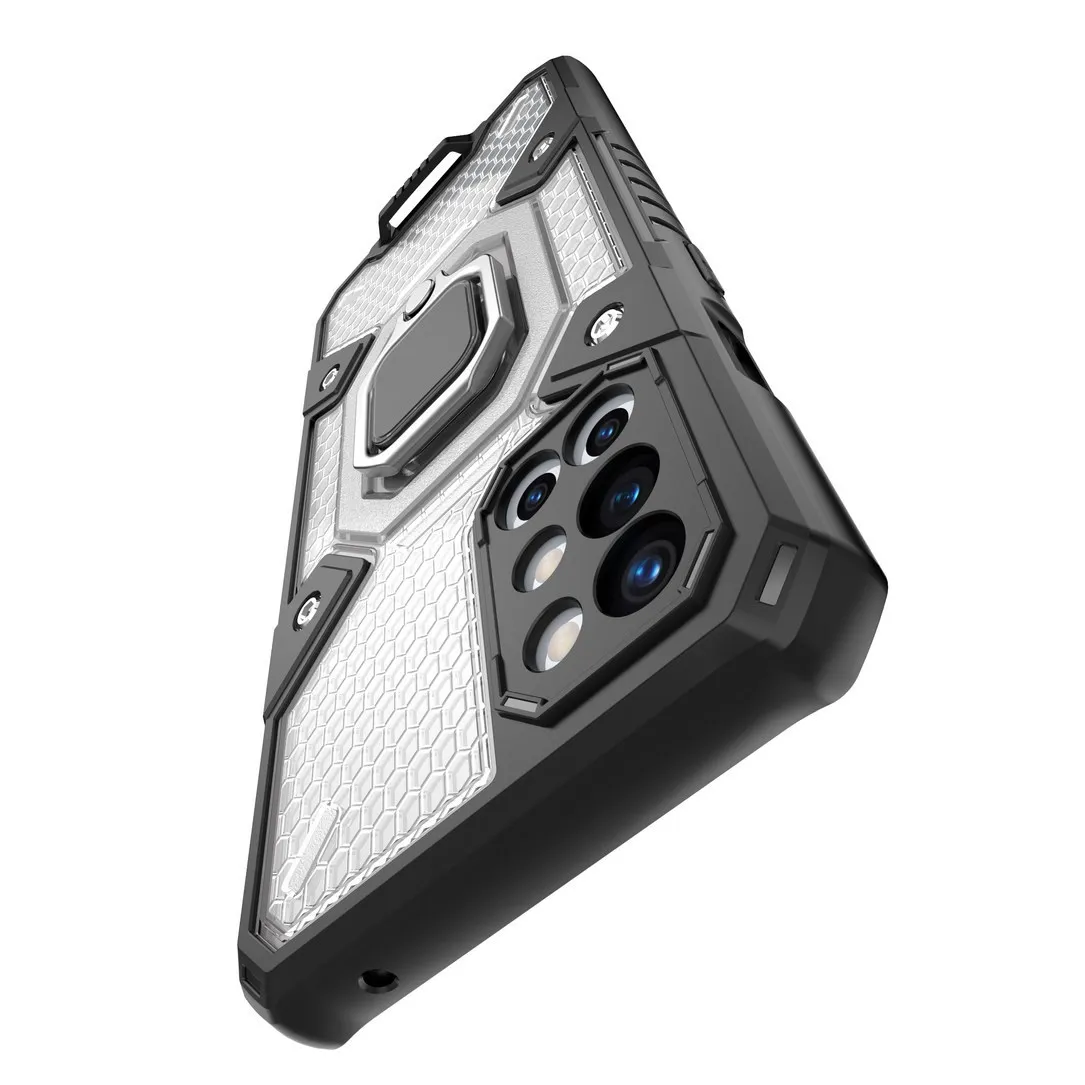 Manyetik metal halka standı zırh darbeye dayanıklı telefon kılıfları OnePlus 9R bir artı 9r kamera lens koruyucu arka kapak coque fundas