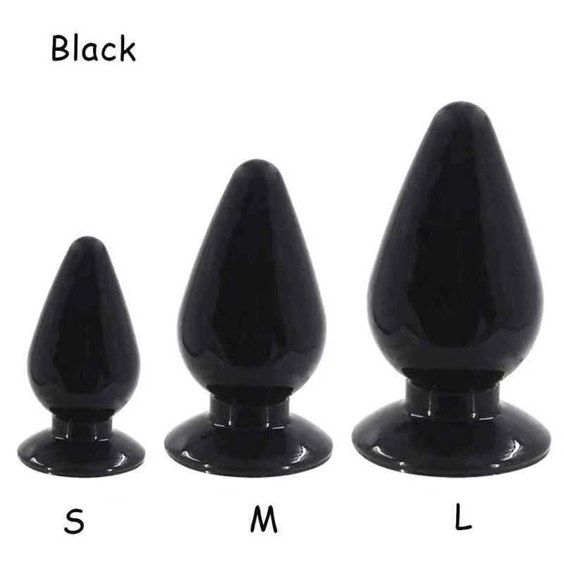 NXY Anal Toys mise m GS06 Bolas de quintal grande bolas anal maiores plugs plugs sexo silicone butt vaginal plug 220506