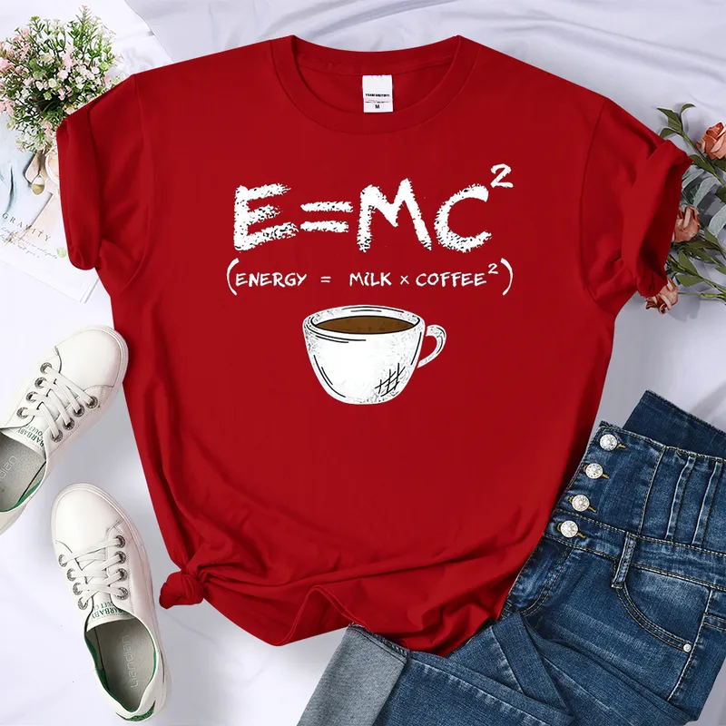 Energymilkcoffee Harajuku camiseta mujer creatividad camiseta ropa camisetas sueltas camiseta de verano de gran tamaño transpirable tops para mujer 220526