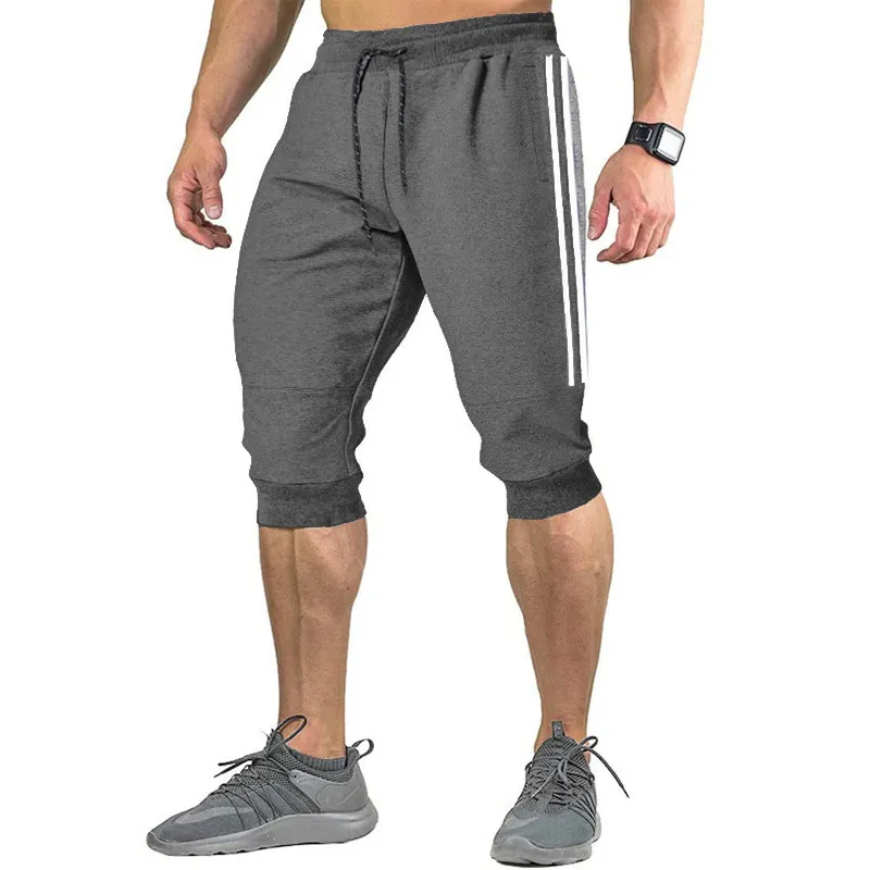 Jogger décontracté Slim Harem doux 34 pantalons mode hommes pantalons de survêtement été confortable mâle Shorts XXXL 220705