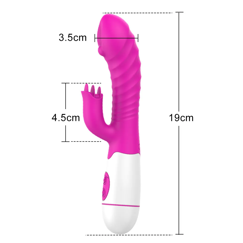 30 frequenza vibratore femminile lingua masturbatore dildo vibratori giocattolo adulti capezzolo anale vagina clitoride ventosa massaggio giocattoli sexy