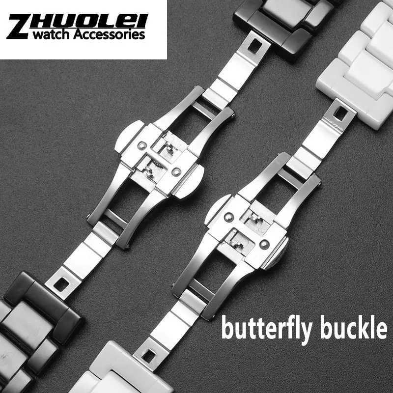 hoge kwaliteit keramische horlogeband voor GC-horloges band gekerfde keramische armband mode 220622273E