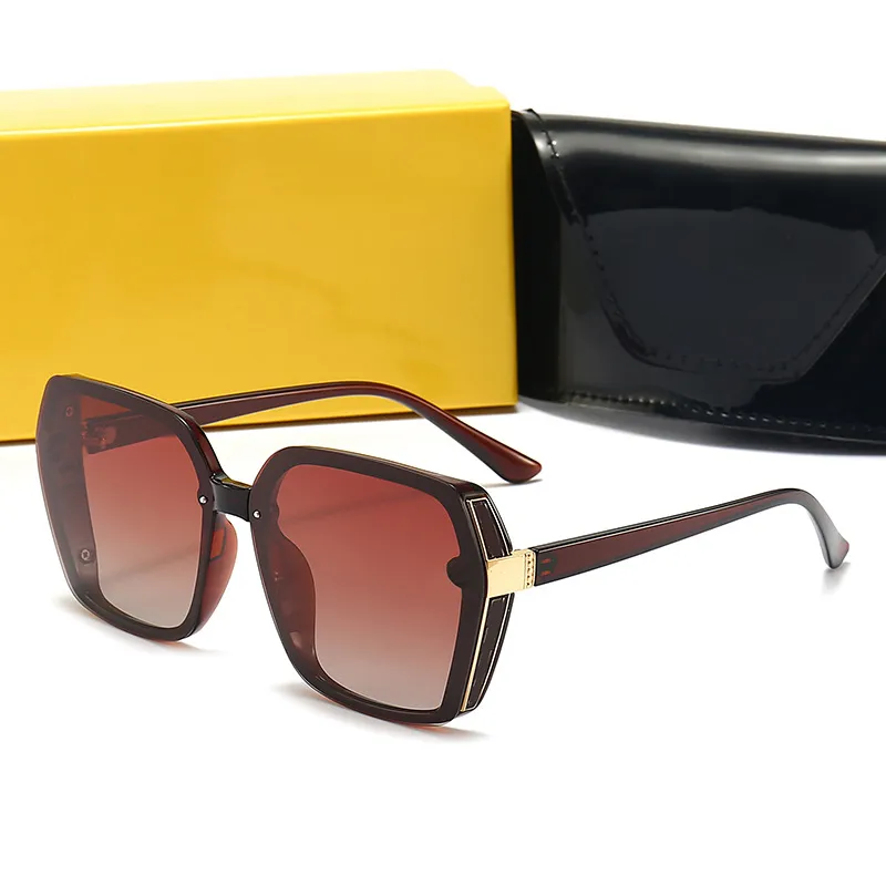 Женские поляризованные солнцезащитные очки большого размера, модные солнцезащитные очки для вождения и отдыха, мужские дизайнерские солнцезащитные очки с оригинальной коробкой