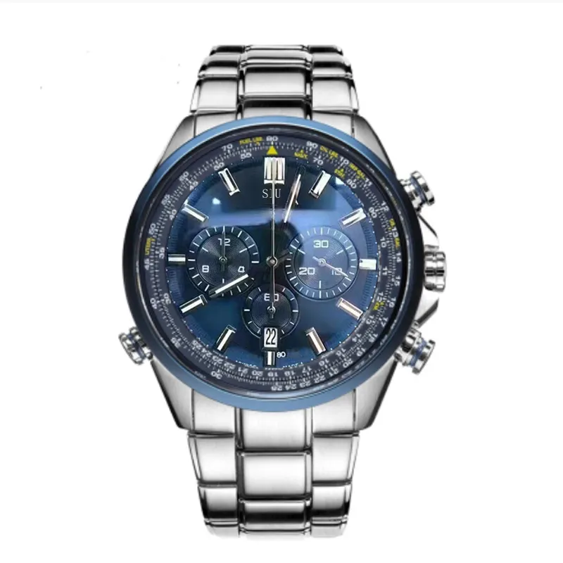 Montre de luxe pour hommes, montre de course japonaise, de styliste, horloges de sport, reloj hombre orologio304b, 2022