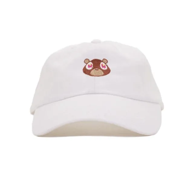 West Ye Bear – casquette de baseball pour hommes et femmes, unisexe, Version exclusive, Hip Hop, mode Summer253N