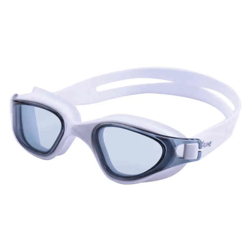 Männer und Frauen wasserdichte Silikon Badeanzug Tauchbrille Schwimmbrille Schwimmbrille professionelle Anti-Fog UV-Schutz G220422