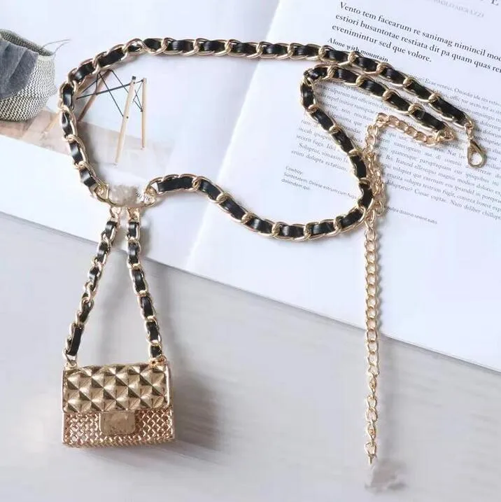 Ins Internet Celebrity même style sacs sacs diamant creux en métal mini sac décoratif sac de taille perle chain à la mode tout-correspondant small304z
