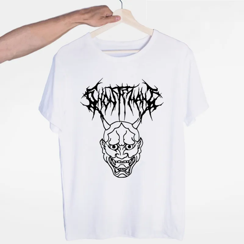 GHOSTEMANE T Shirt Uomo Moda Magliette in cotone Kid Hip Hop Rapper Tee Shirt Donna Top Rock Gothic Camisetas Hombre Boy Tshirt 220608