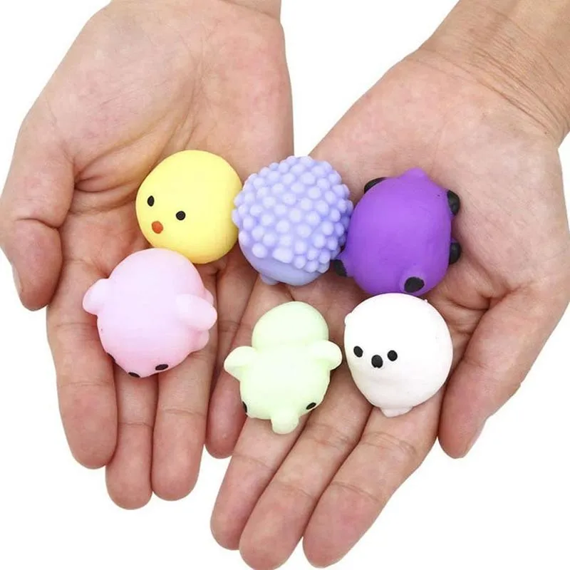 Squishy Cute Pet Doll Antistress Ball Squeeze Mochi Rising Stress Zabawy Święta Święta Prezent 220629