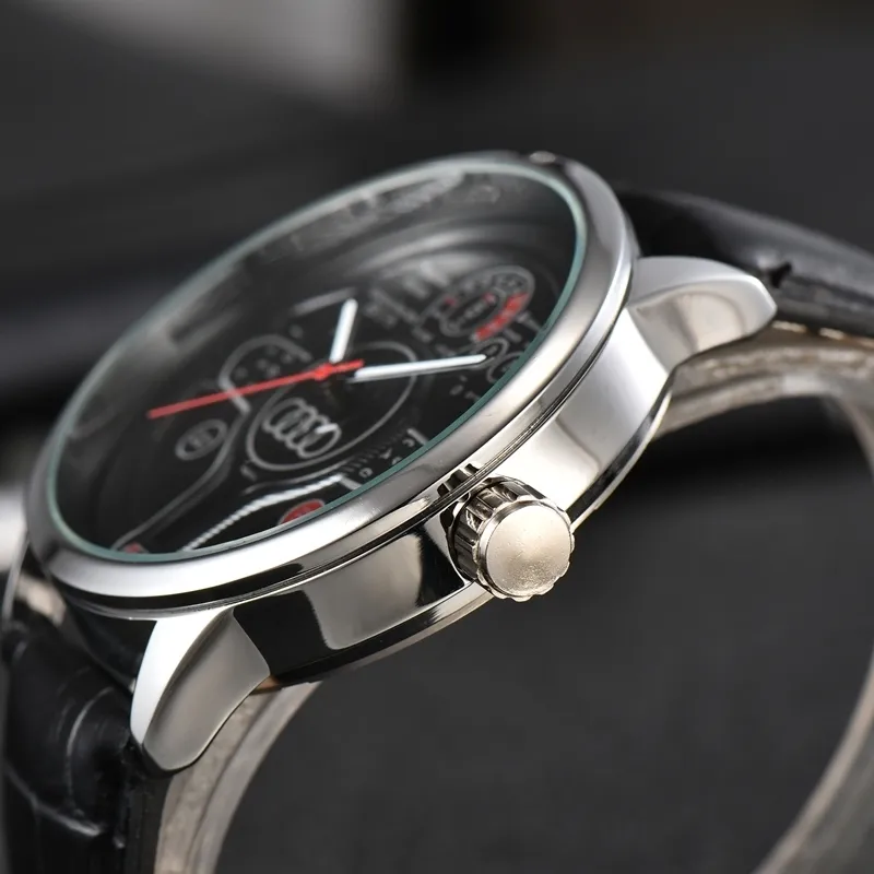 Fashion Luxury Sports 3D Car Steering Watch för män Racing Sports Watches Men's Quartz Watch for Auto Car Fans Reloj 220511