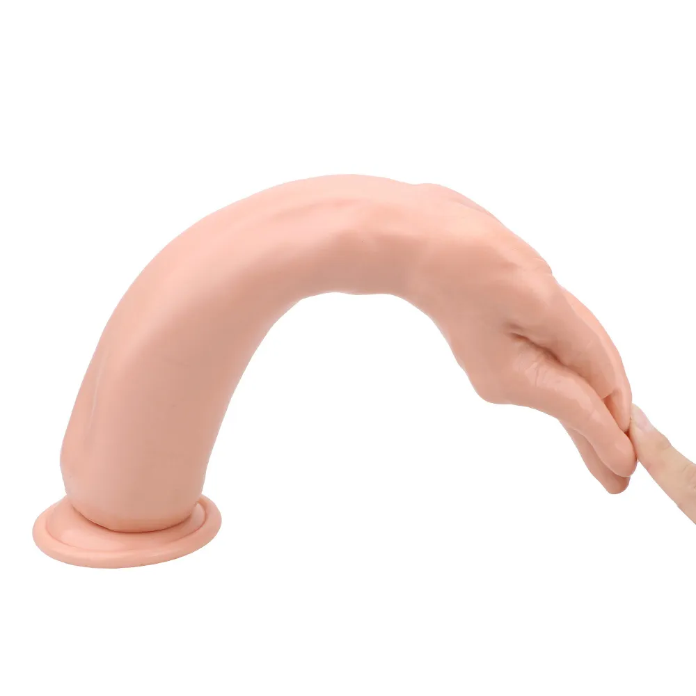 15inch Sterke Zuignap Hand Grote XXL Dildo Plug Anale sexy Speelgoed Voor Vrouwen Mannen Gay Koppels sexyual gereedschap Butt Machine Volwassenen Winkel