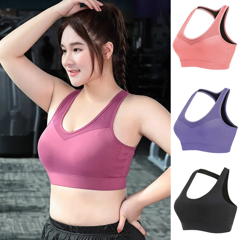 Cloud Hide S 5xl Sports Top Women Yoga Bra Push Up Ssiere BH Camisa de academia Desgaste do choque de fitness Plus Size 220518