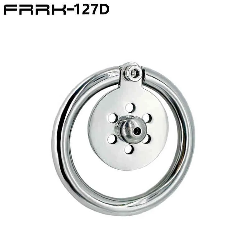 NXY Chastity Device Frrk New Men's Cb Lock Short Penis Cage Metal + Catheter Adult Fun Toy 0416