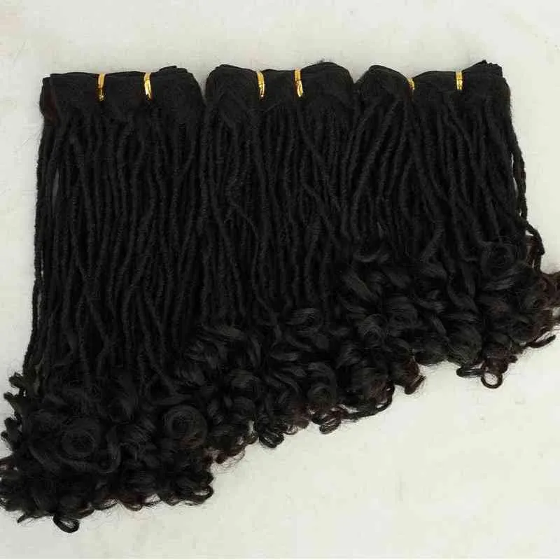 Yunrong Bone Straight Curly Ends hårbuntar Extensions Weave Blonde Black T613 Dreadlock Afro for Women 220712