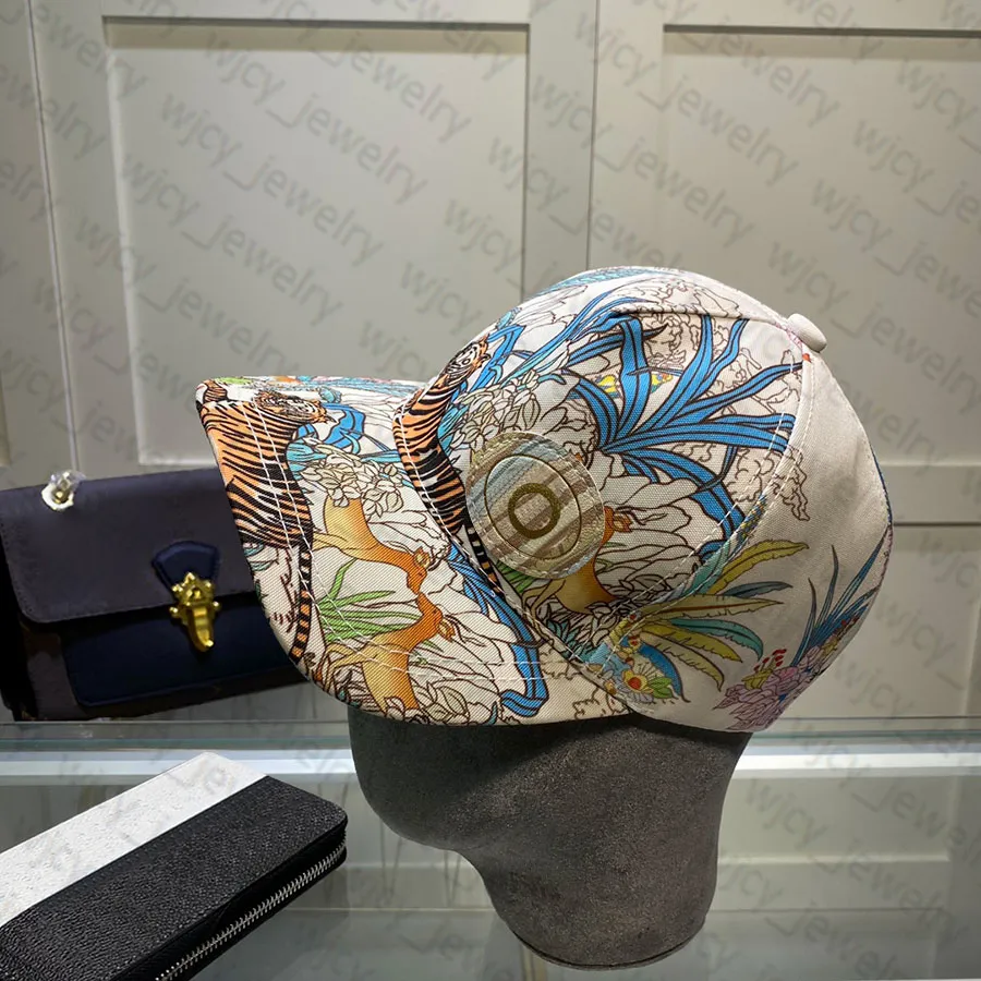 Boné de bola casual cúpula chapéu moda balde chapéus design de impressão animal para homem mulher bonés qualidade superior 2626