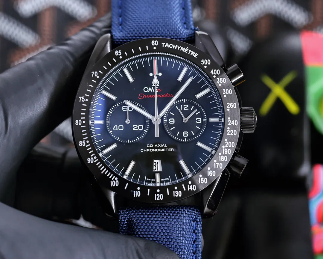 2022 Omage Högkvalitativ AAA Fashion Watch Luxury Waterproof Unisex Men's Wrist Quartz Watch254p