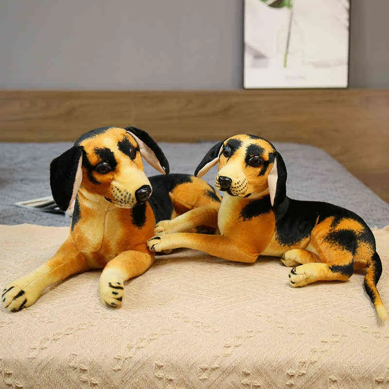 生き生きとした犬の抱きしめシミュレーション子犬子供のためのかわいいペットの誕生日プレゼントkawaiiルーム装飾プレゼントj220704