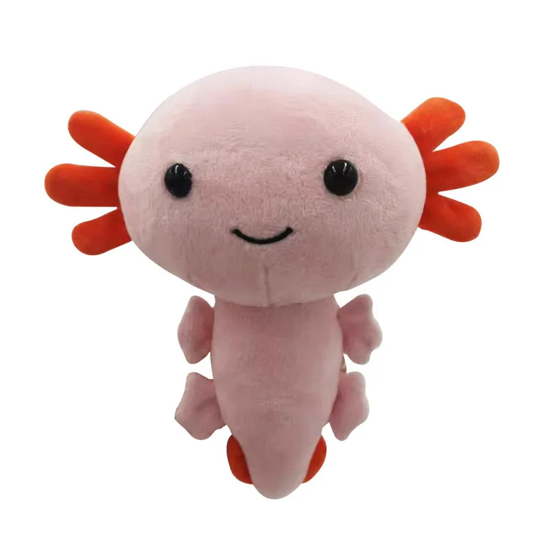 20 cm Rosa Axolotl Peluche Simpatico Animale Polpo Rana Ape Morbido Cuscino Farcito Giocattoli Regali Di Compleanno I Bambini 220409