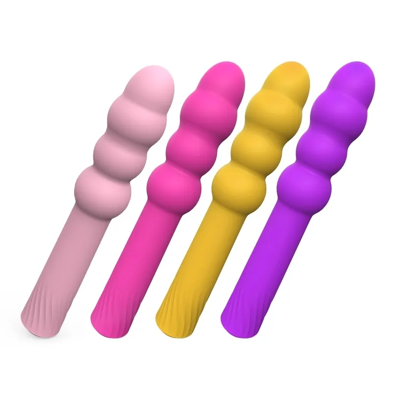 20RD 9 Frequency Women G Spot Vibrator Masturbating Stimulation Prostate Massager USB Rechargeable Adult Beads Butt Plug sexy Toy