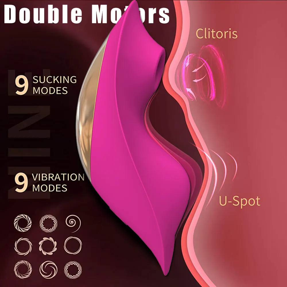 App-Steuerung Tragen Vibrator Panty Klitoris Stimulator Saugen Massagegerät Weibliche Masturbation Werkzeug sexy Maschine Erwachsene Spielzeug für Frau