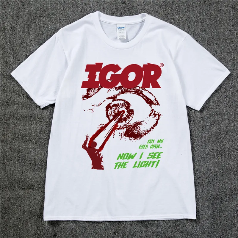 Golf igor Tyler The Creator Rapper Hip Hop Music Black Cotton Men t shirt Casual tee Unisex Swag Tshirt 220608