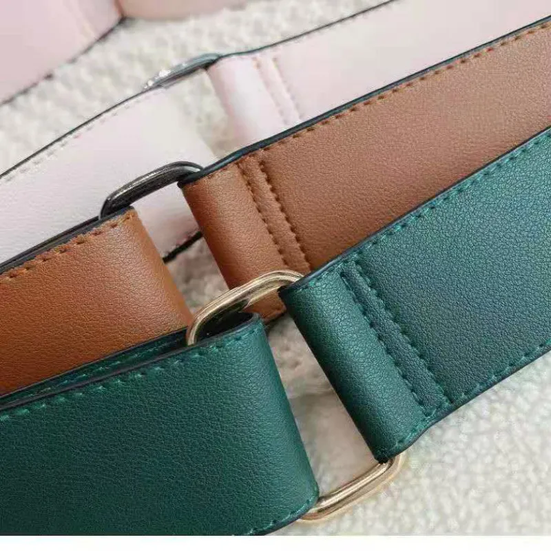 Wide 3.8cm Messenger Shoulder Strap Hand Strap All-match Bag Accessories Round Hole School Bag Replacement Belt 220610