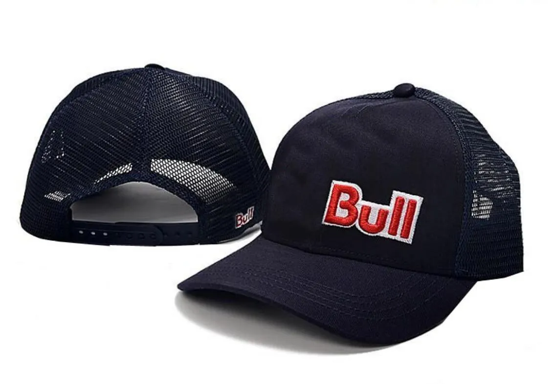 Top cappelli da moto da corsa F1 Team Mercedes-Benz-AMG Marshmello cappello sportivo da uomo e da donna montato Berretto in rete moda giovanile truc226A