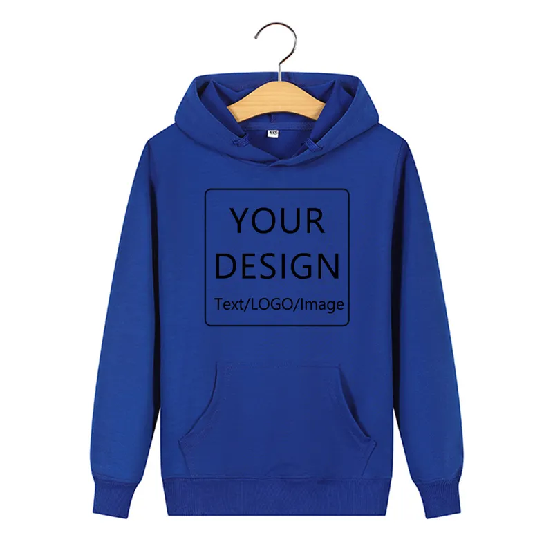 Tryck huva hoodies bomull diy anpassad tröja anpassade tröjor streetwear varma kläder gåva par hoody 220722