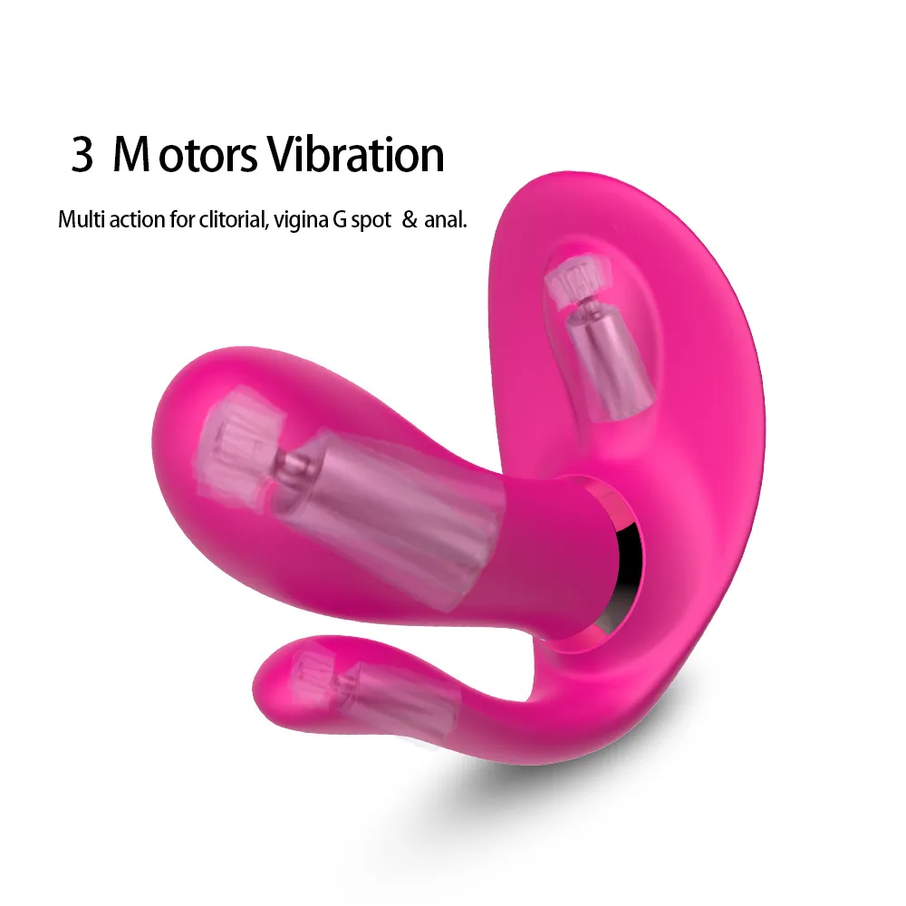 Vibromasseur gode femme à distance sans fil masseur Vaginal G Spot Clitoris Stimulation vibrateurs jouets sexy pour femmes produits
