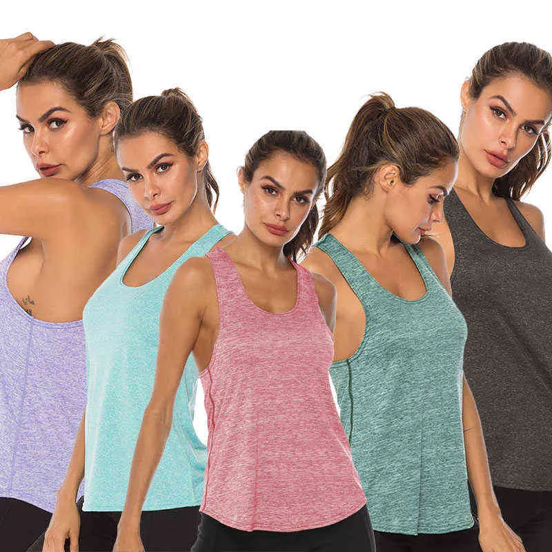 Рубашка для йоги без рукавов Женщины Fitnes