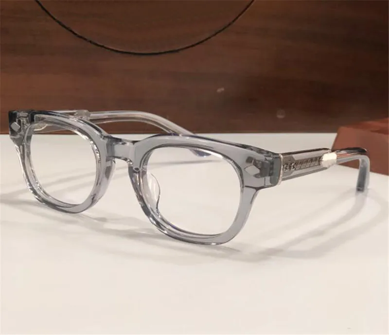 Novo design de moda óculos ópticos quadrado grosso prancha quadro simples popular estilo clássico versátil óculos lente transparente JENNA 294Q