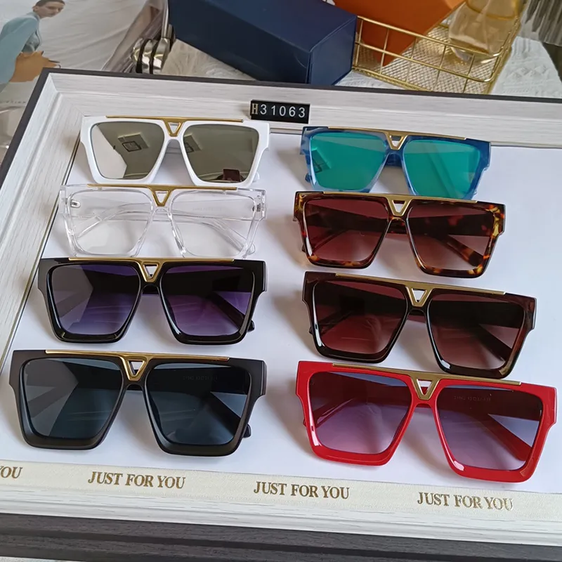 Europese en Amerikaanse zonnebrillen heren dames groot frame polaroid lens volledige frames ontwerp kleur 8 kleuren maat 57-16-138 geschikt voor fo233k