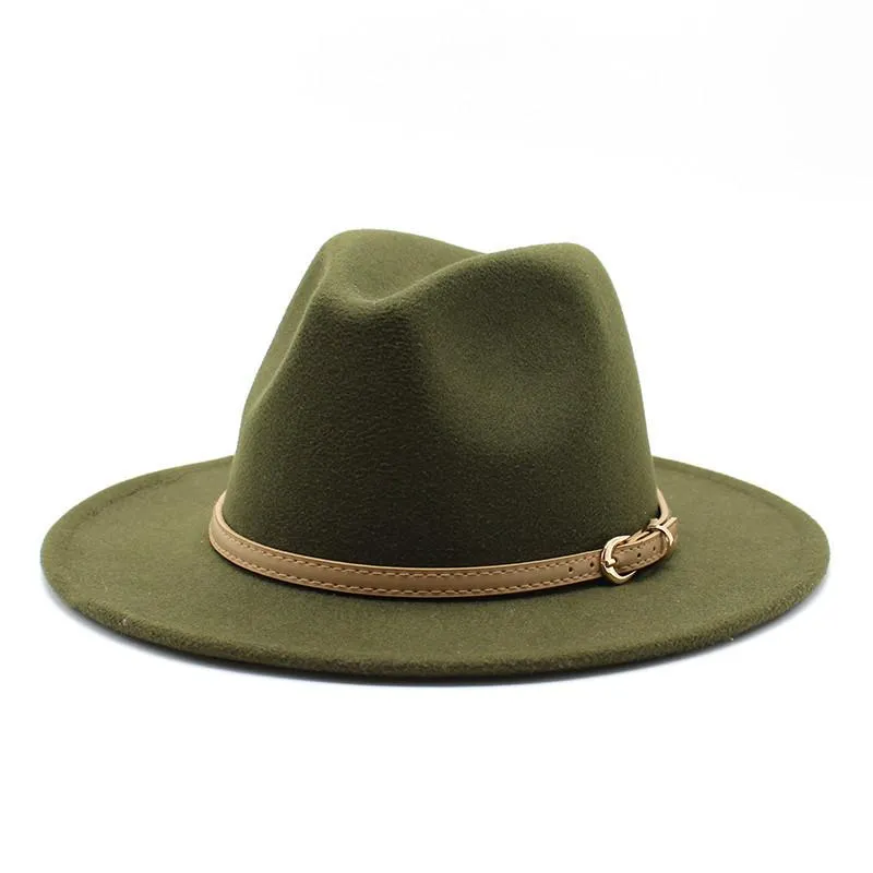 Boll Caps Classic British Fedora Hat Men Women Imitation Woolen Winter Felt Hats Fashion Jazz Chapeau Wholeball230w