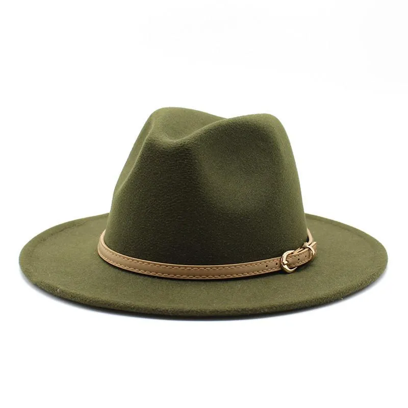 Boll Caps Classic British Fedora Hat Men Women Imitation Woolen Winter Felt Hatts Fashion Jazz Chapeau Wholeball244s