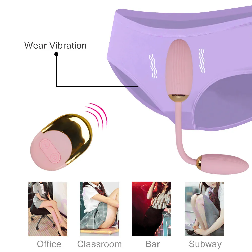 Roupa íntima de controle remoto sem fio vibração vibração ovo vibratória clitóris g de maço g de maço g de fêmea feminina sexy brinquedo adulto produto