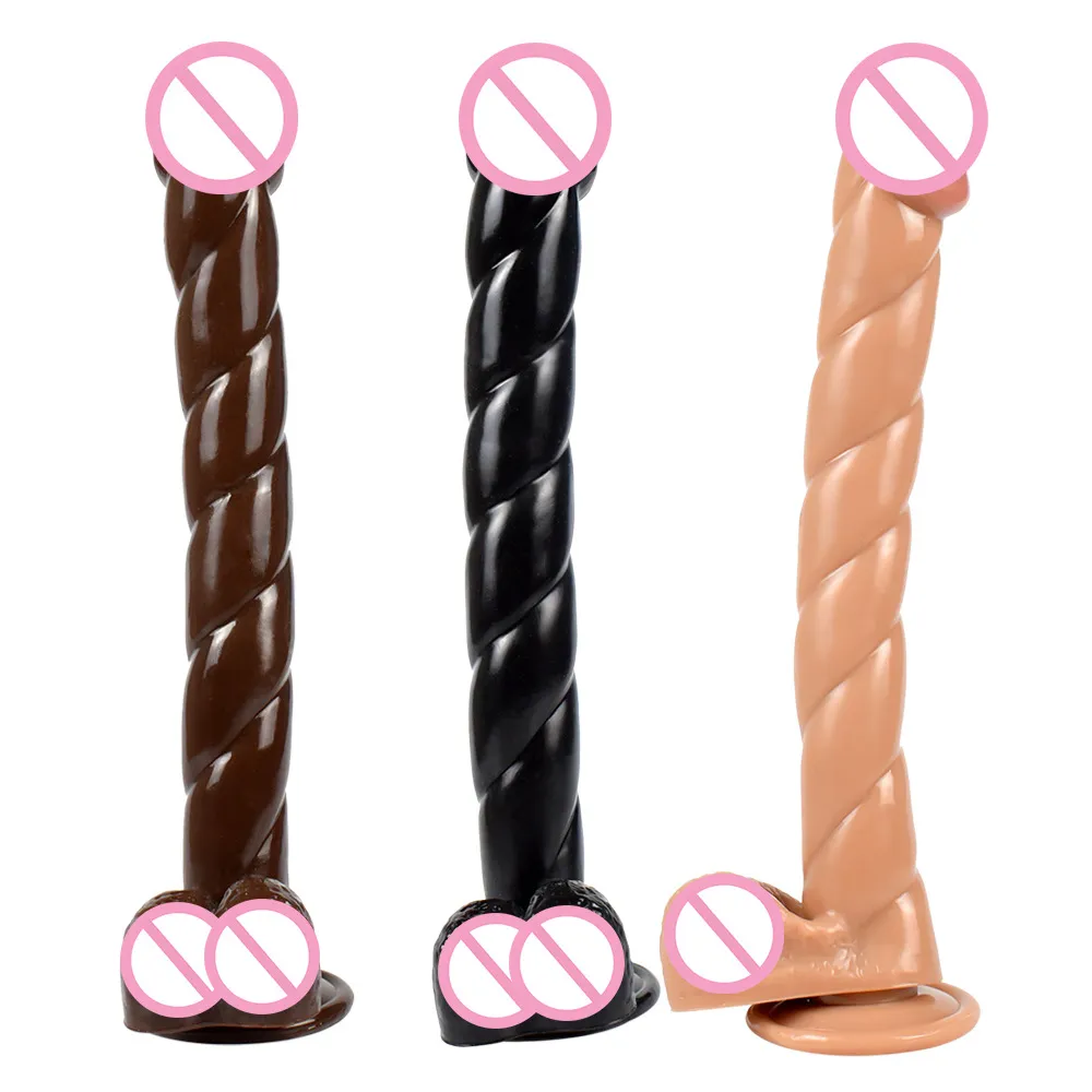 Long Dildo sexy Toys For Women/ Men No Vibrator Anal Plug Snake Big Dildos Vaginal Dilator Faloimitator Women