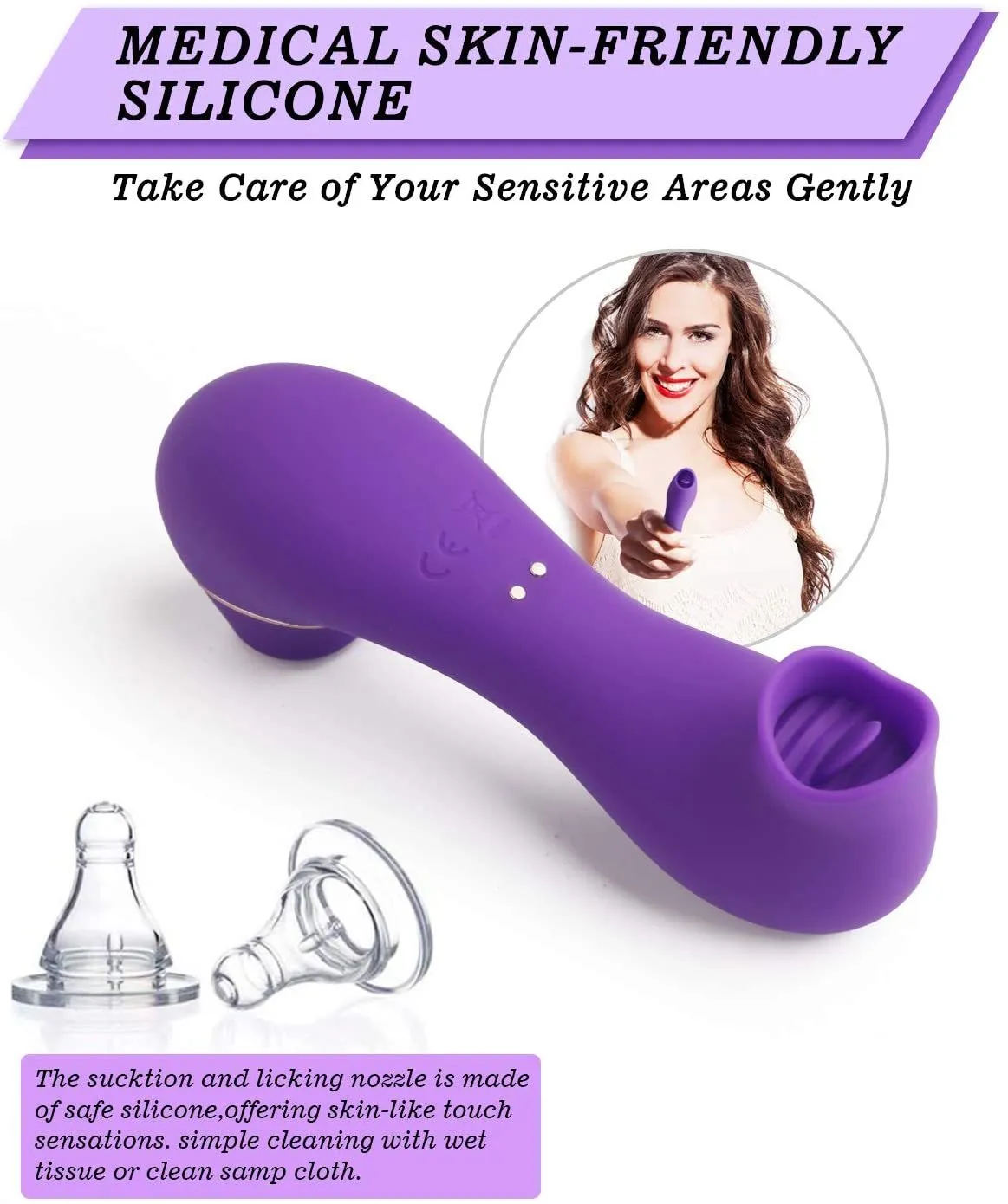 10 Modus Saugvibrator 2 in 1 Paar Sauger Stimulation Anal Vagina Klitoris Stimulator Oral Lecken Erotische sexy Spielzeuge für Frauen