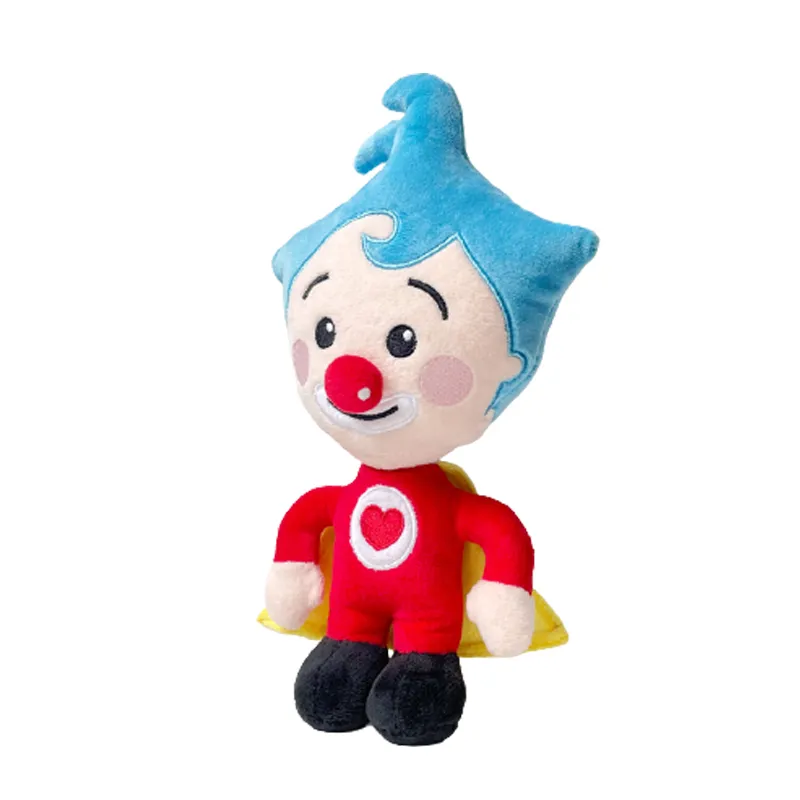 Plim Kawaii Cartoon Anime fylld S Doll Soft Clown Plush Toy Birthday Present till barnbarn 220629