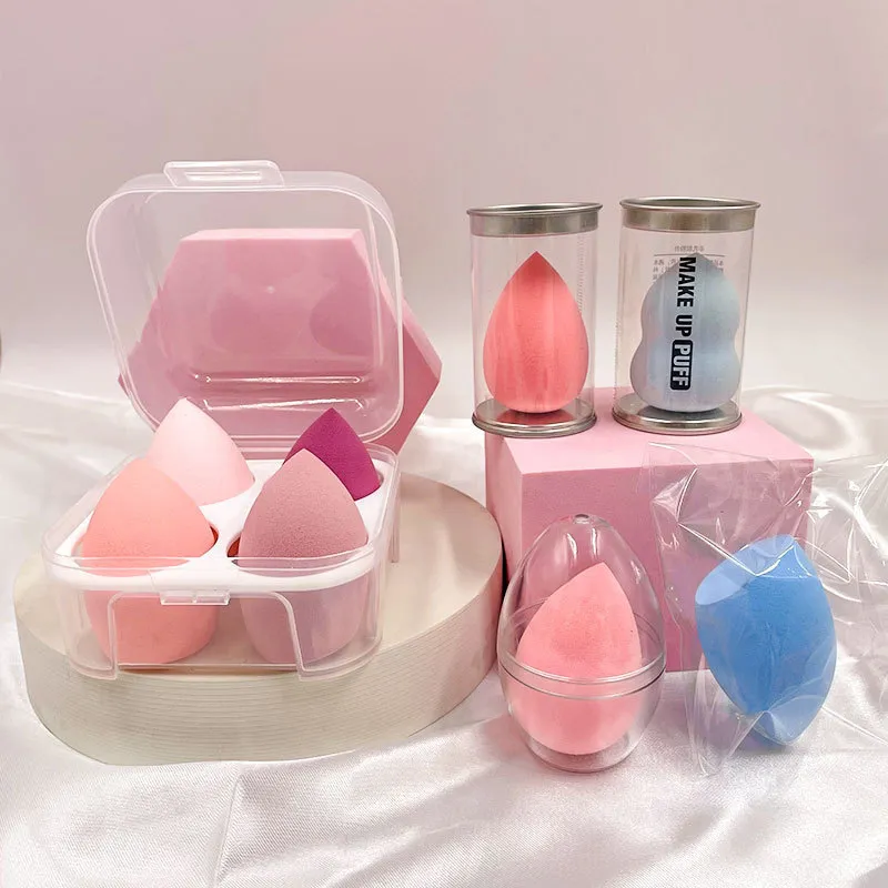 1 Makeup Blender kosmetyczny gąbka gąbki poduszka podkładka proszkowa narzędzie do jajek dla kobiet makijażowych akcesoria 220615