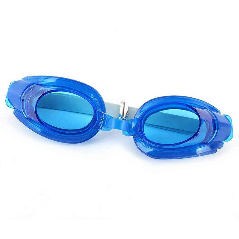3in1 Kids Swim Goggles Swimming Glasses Sunglasses Anti Fog UV Protection Training Mask Children Eyewear With Ear Plug Nose Plug Y220428