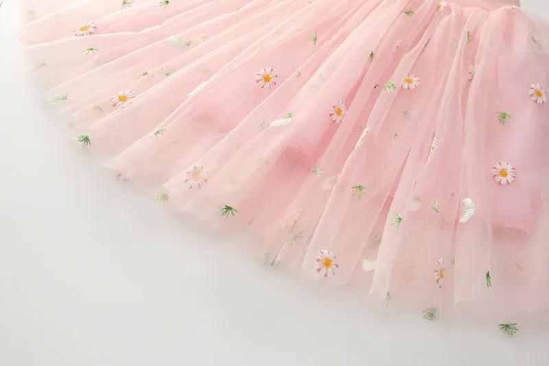 Prinses baby meisjes tutu rokken kinderen ballet dans pluizige rok voor meisje bloemen mesh rok kinderen casual slijtage
