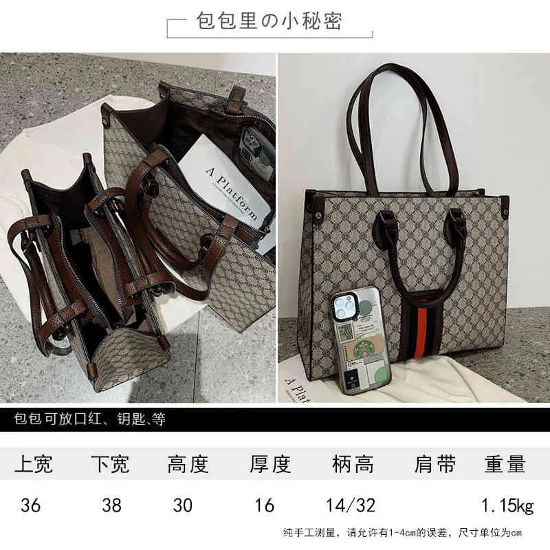 new printed large capacity tote bag leisure simple portable sling Shoulder Messenger women's Handbags Design deals